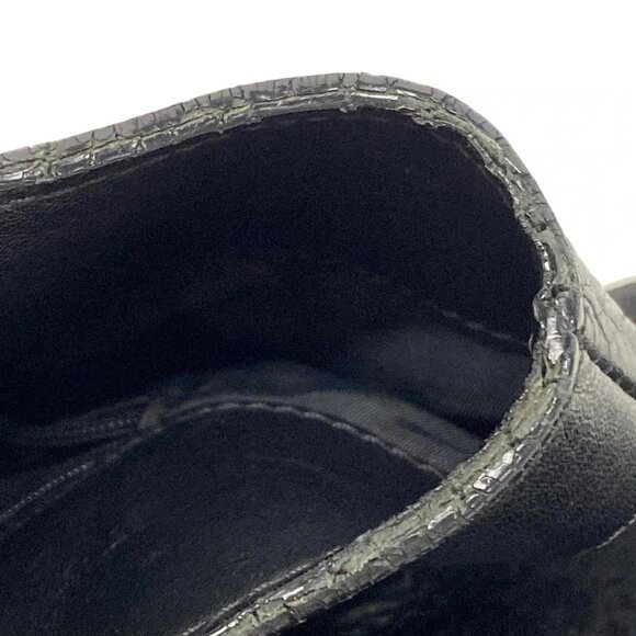 Auth DIOR/ChristianDior Street Chic/Trotter Black Jacquard Leather Tote Bag - Picture 14 of 16